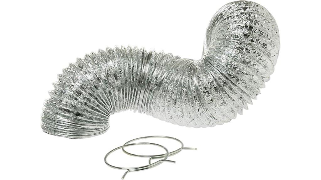 flexible foil dryer duct