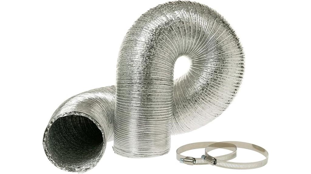 flexible metal dryer duct