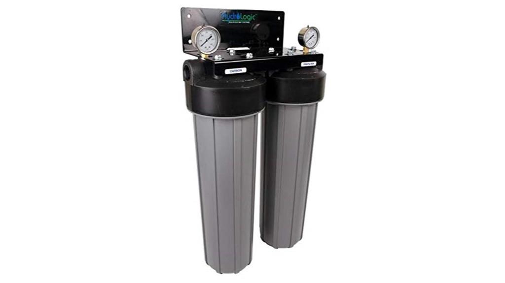 garden water dechlorination system