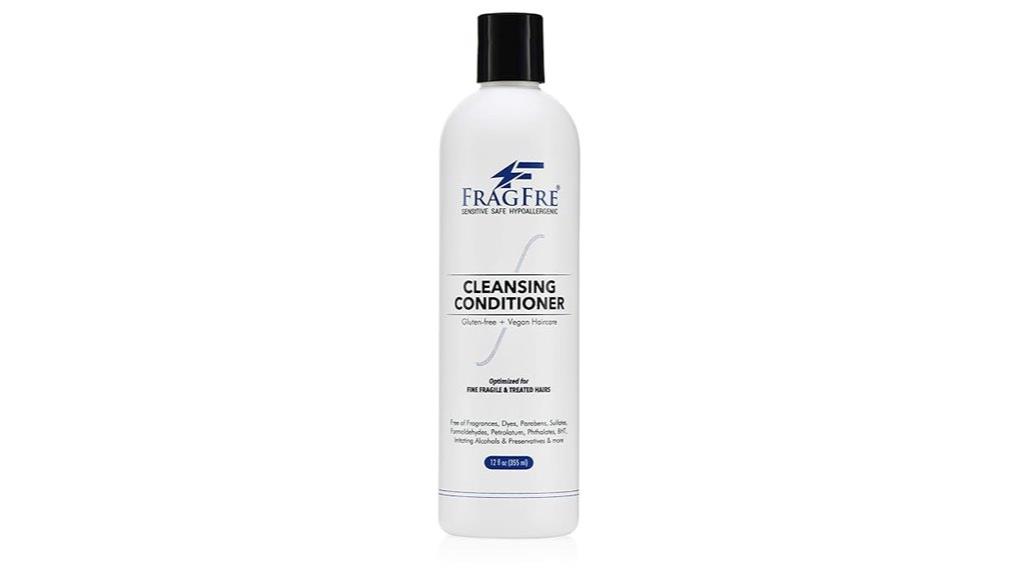 gentle cleansing for fine hair
