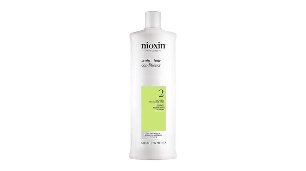 hair thickening conditioner system