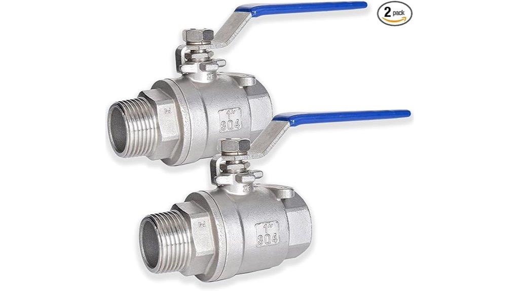heavy duty 1 inch ball valves