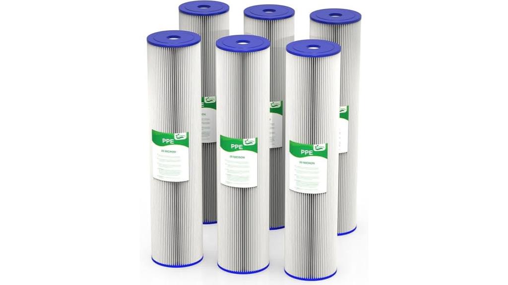 heavy duty 20 inch filter cartridges