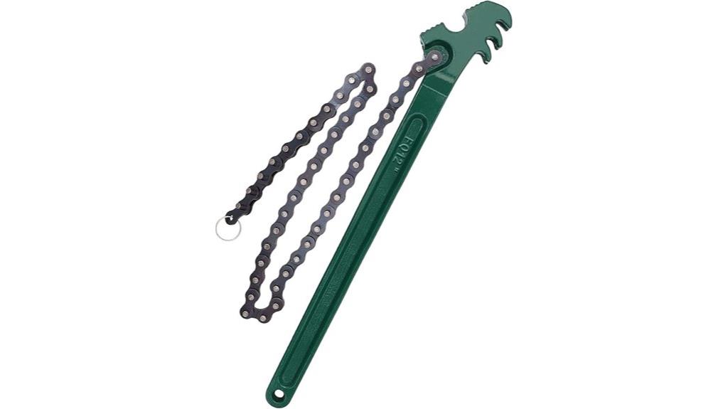 heavy duty adjustable chain wrench