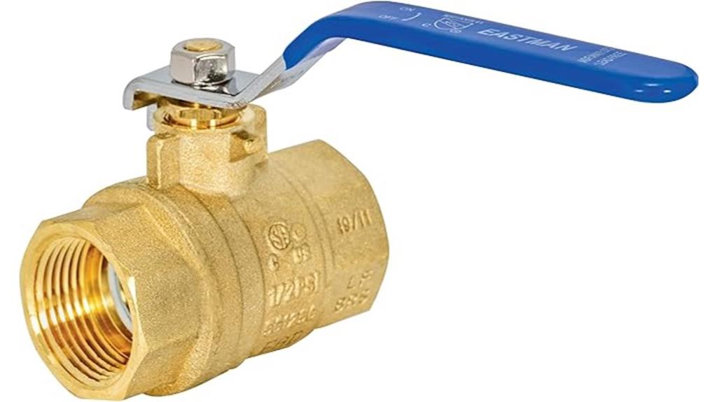 heavy duty brass ball valve