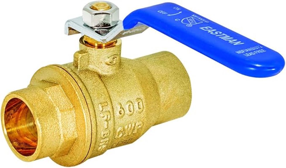 heavy duty brass ball valve
