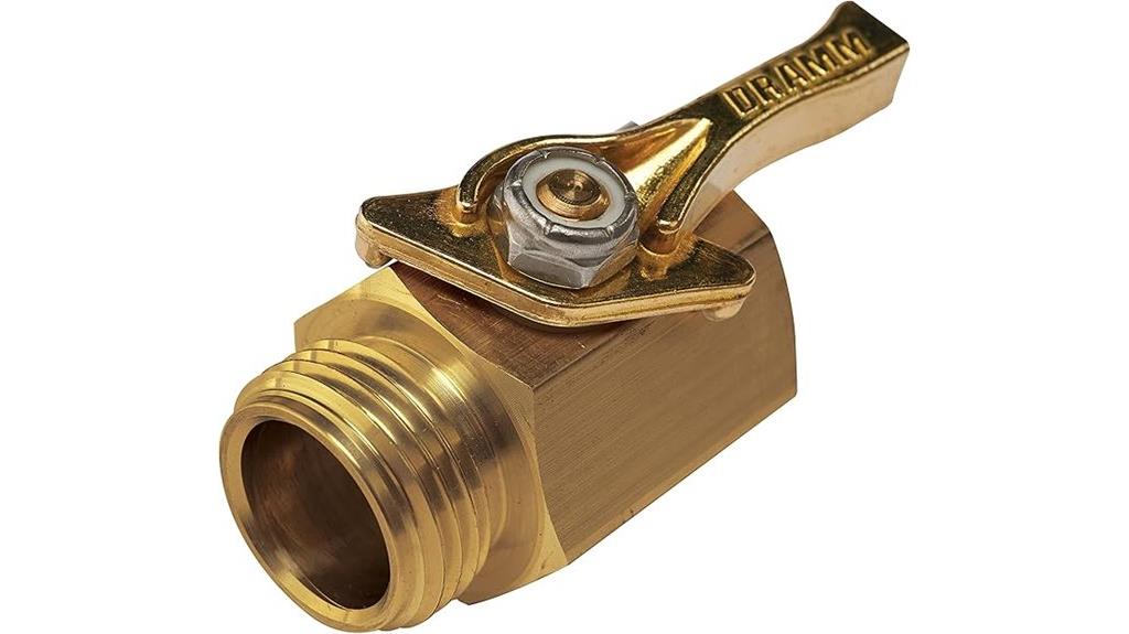 heavy duty brass valve