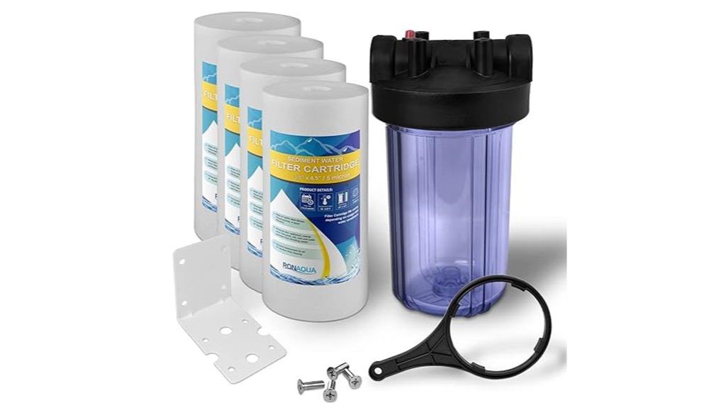 high capacity water filtration