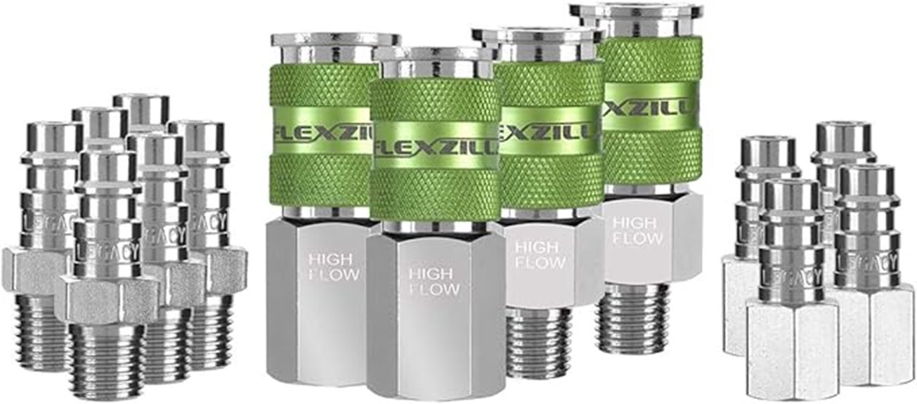 high flow coupler kit