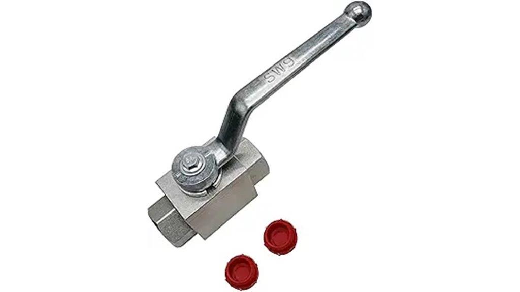 high pressure hydraulic valve