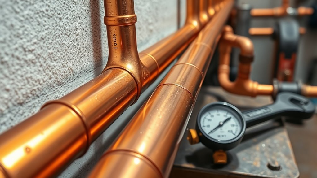 high water pressure causes noises