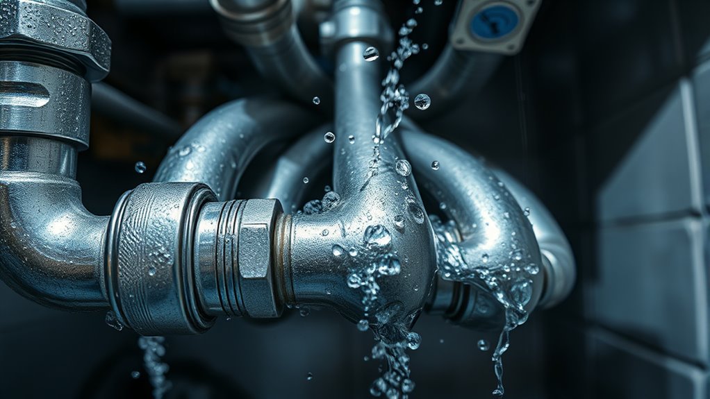 high water pressure noise