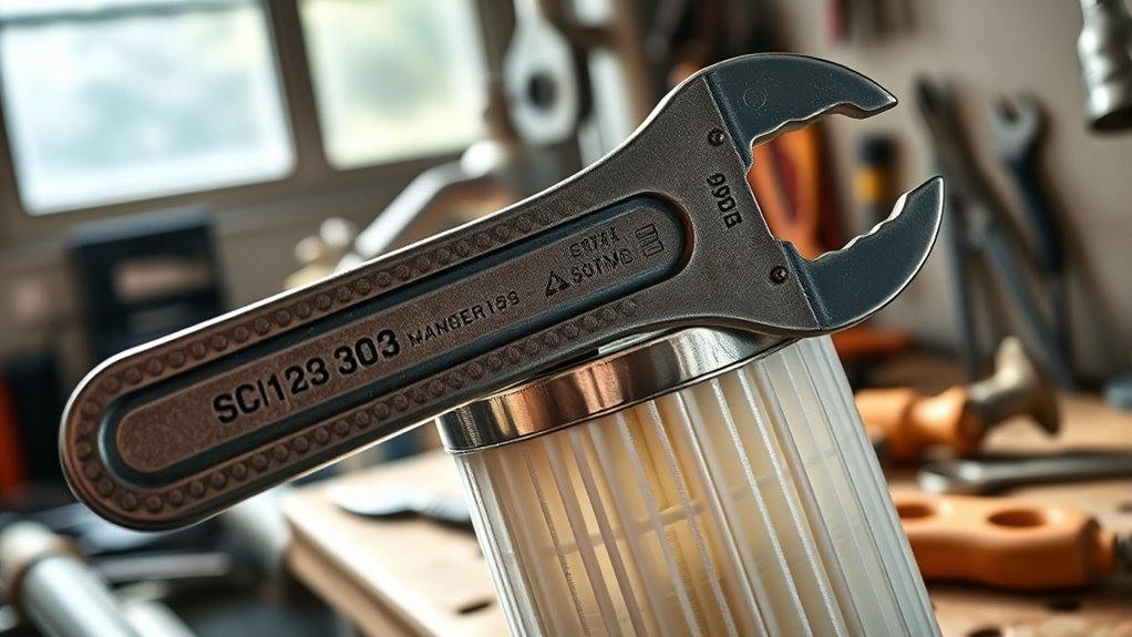 home filter wrench considerations