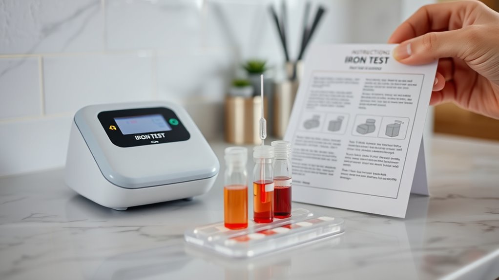 home iron level testing