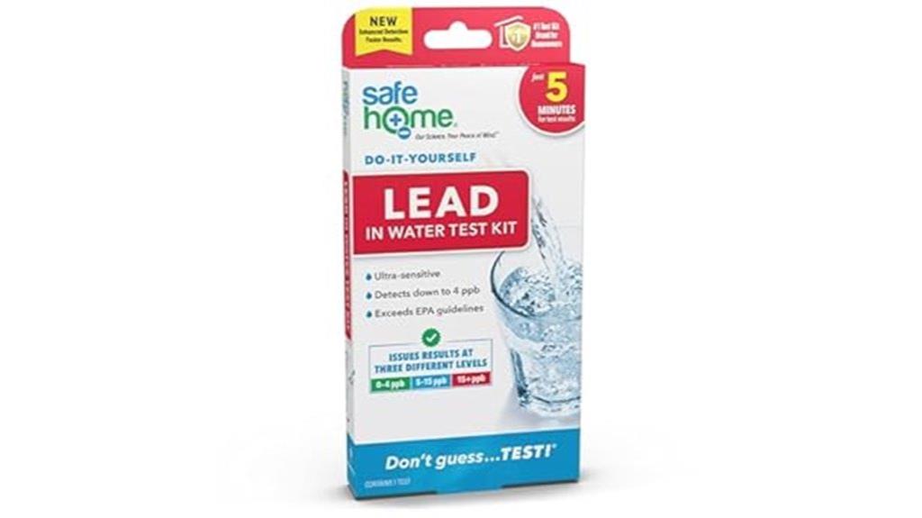 home lead water test