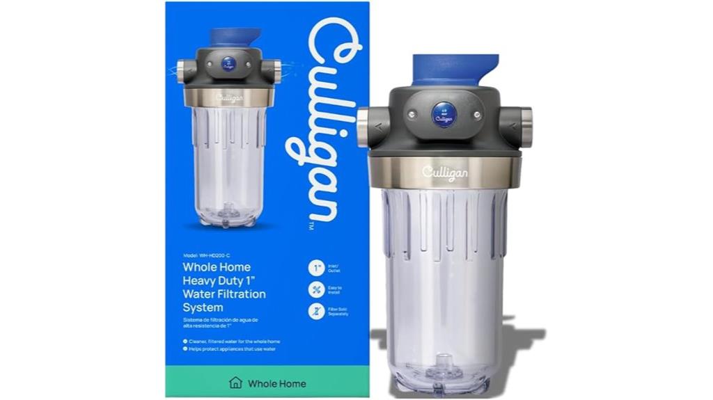home water filtration system