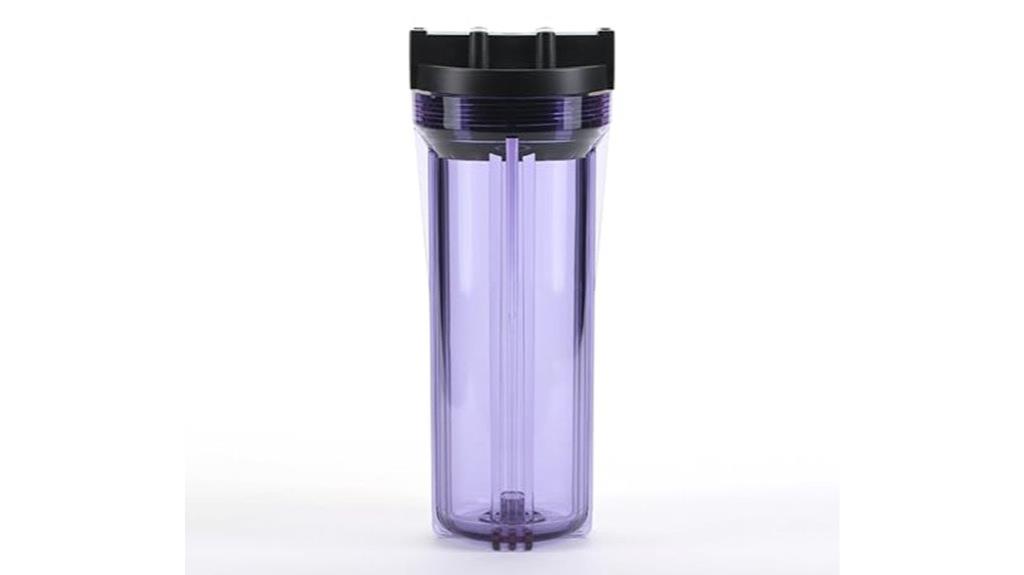 hydronix 10 inch clear housing