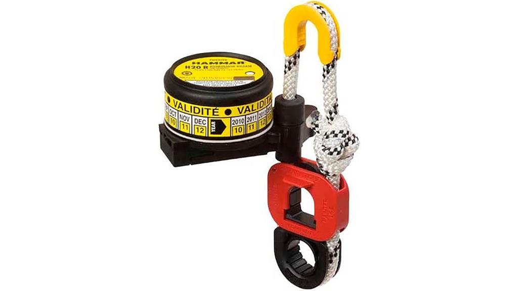 hydrostatic liferaft release unit