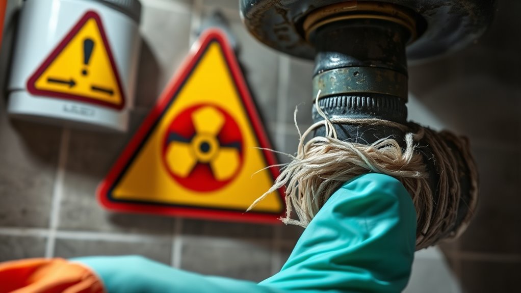 identify hazardous drain chemicals