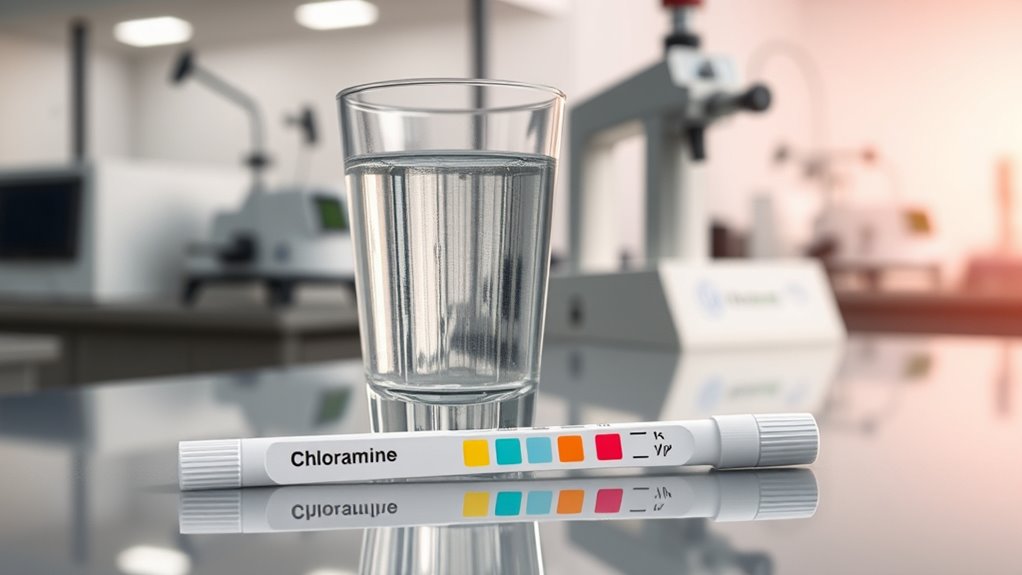identify water chemical levels