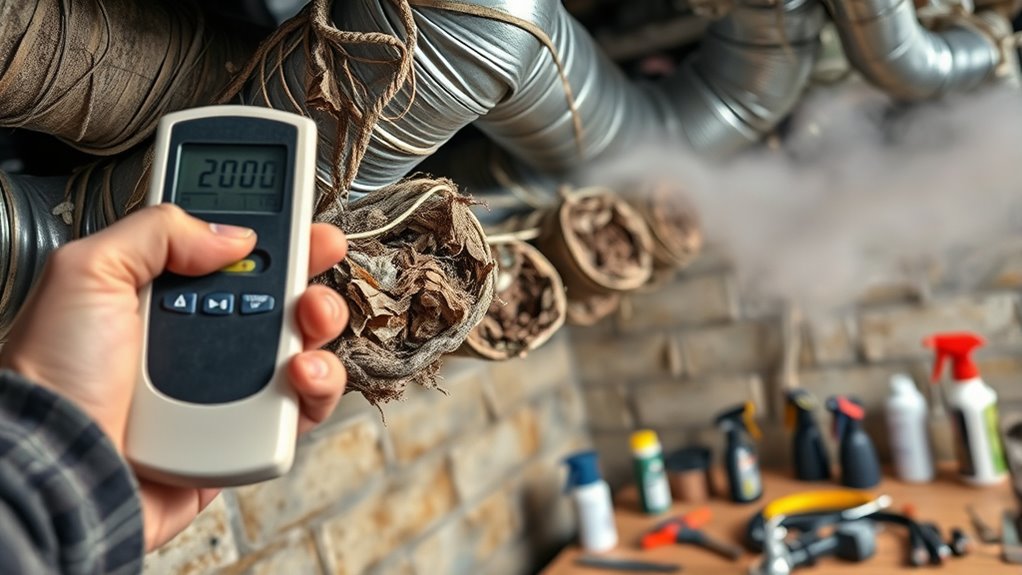 inspect and maintain ducts