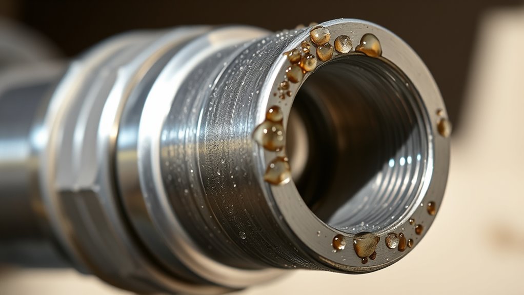 inspect connection points visually