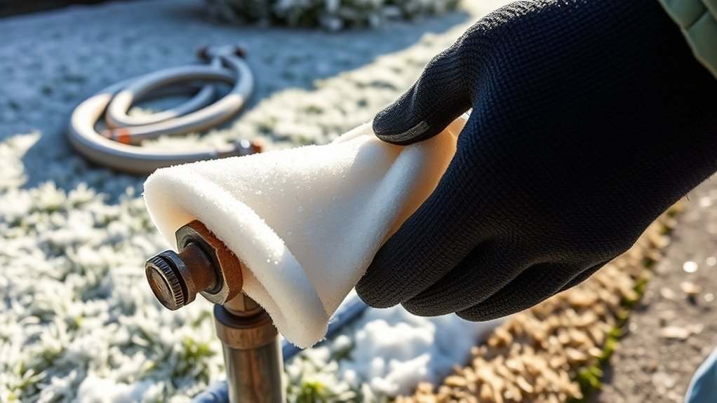 insulate drain protect pipes