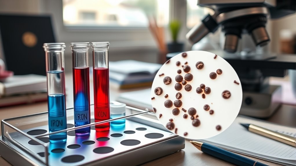 interpreting iron test results