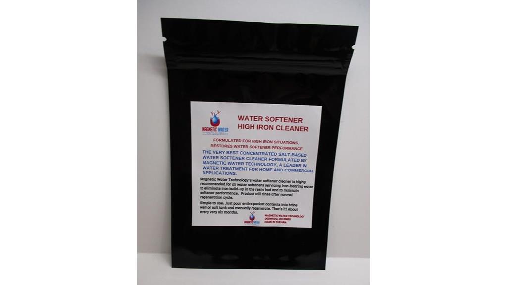 iron removal for softeners