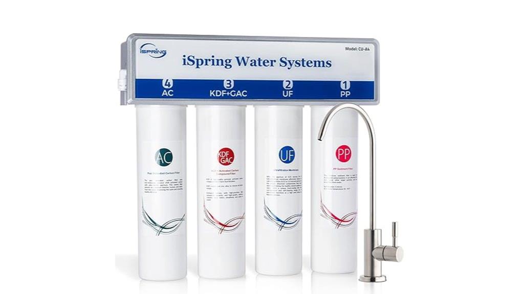 ispring ultra filtration water filter