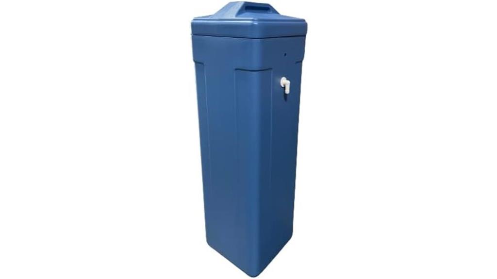 large 11x11x38 salt tank