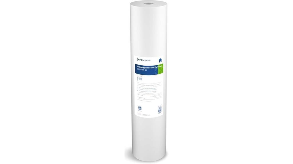 large blue water filter