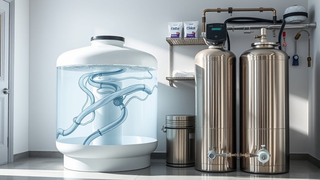 large home brine tank considerations