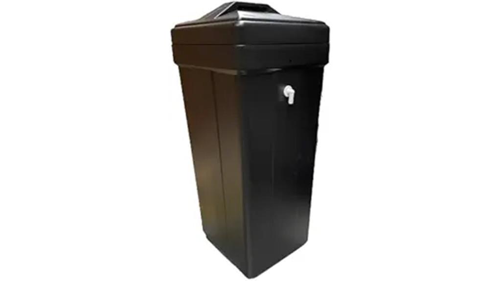 large salt brine tank