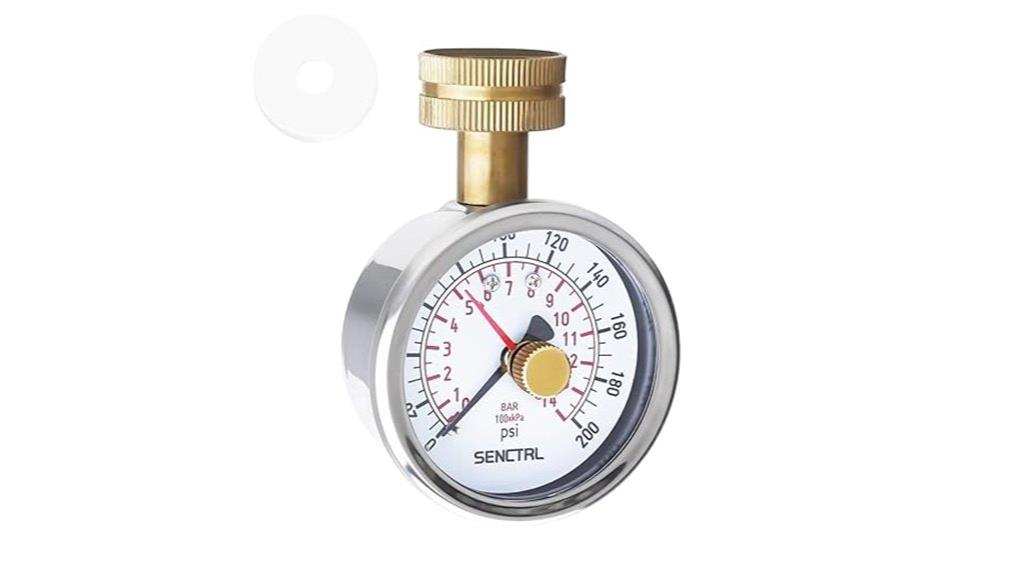lead free waterproof water gauge