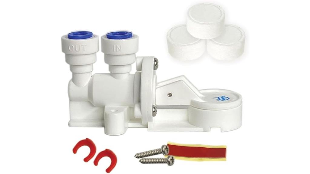leak detection water valve