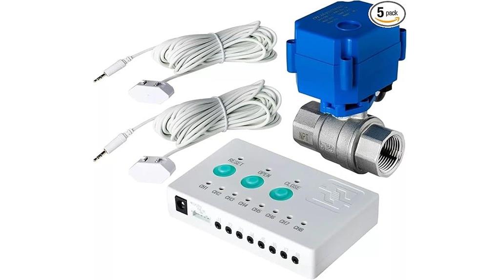 leak detection with control