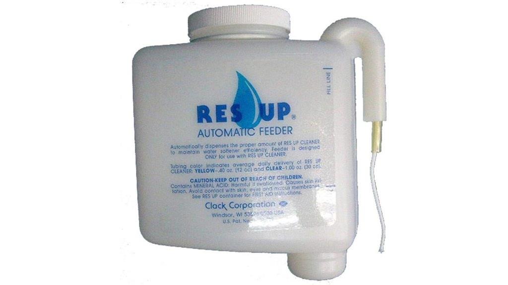 liquid resin cleaner feeder