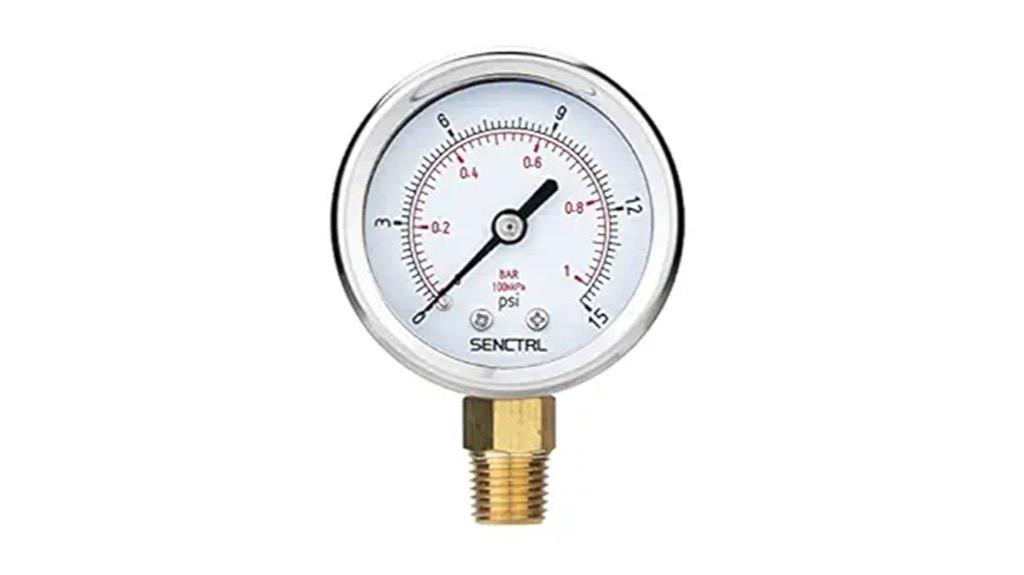 low pressure waterproof gauge