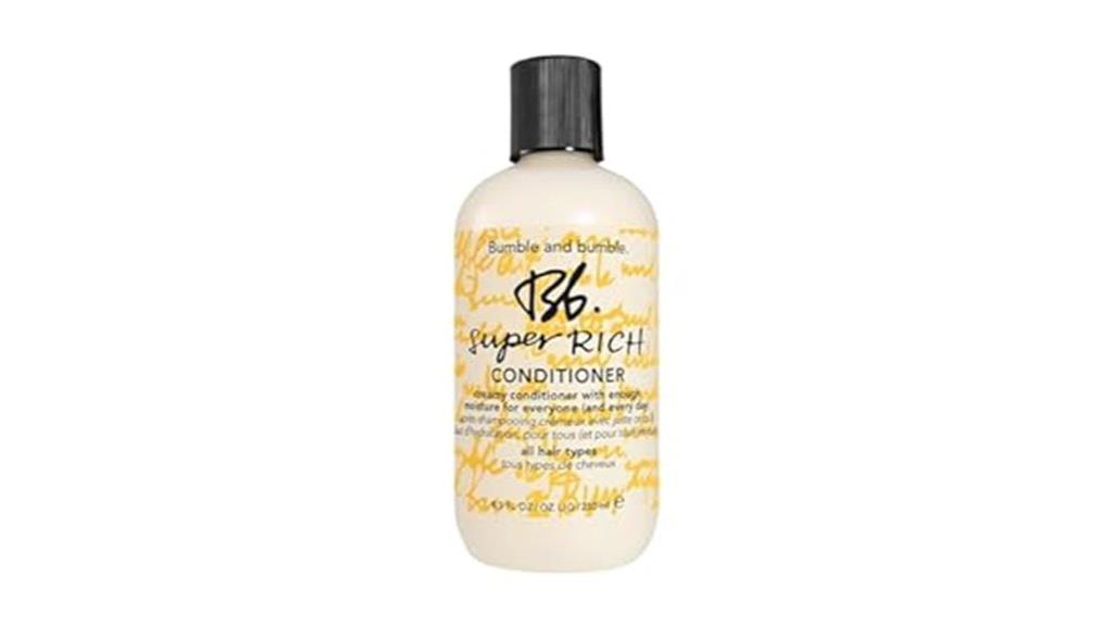 luxury hair conditioner product