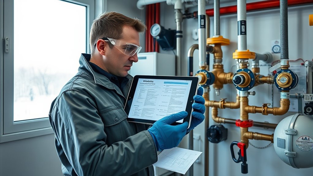 maintain detailed winterization records