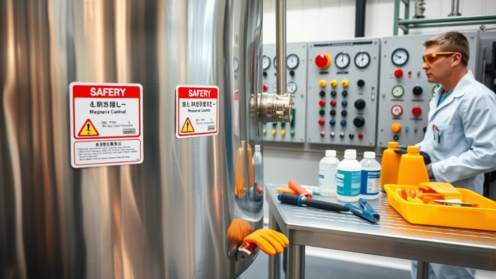 maintain equipment prioritize safety