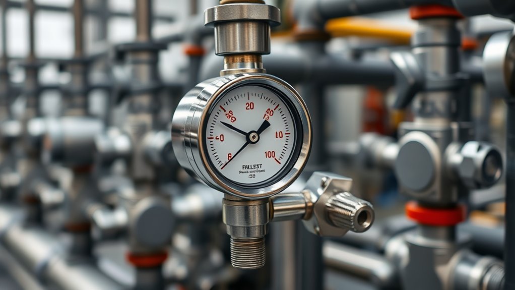 maintains steady water pressure