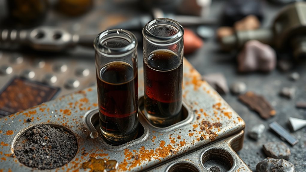 metal leaching causes taste