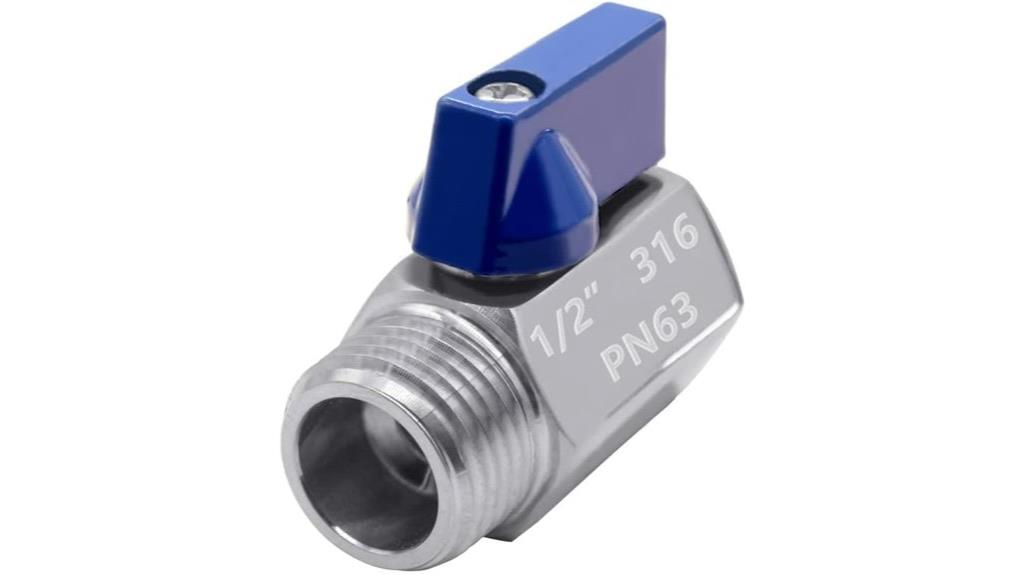 mini stainless steel valve