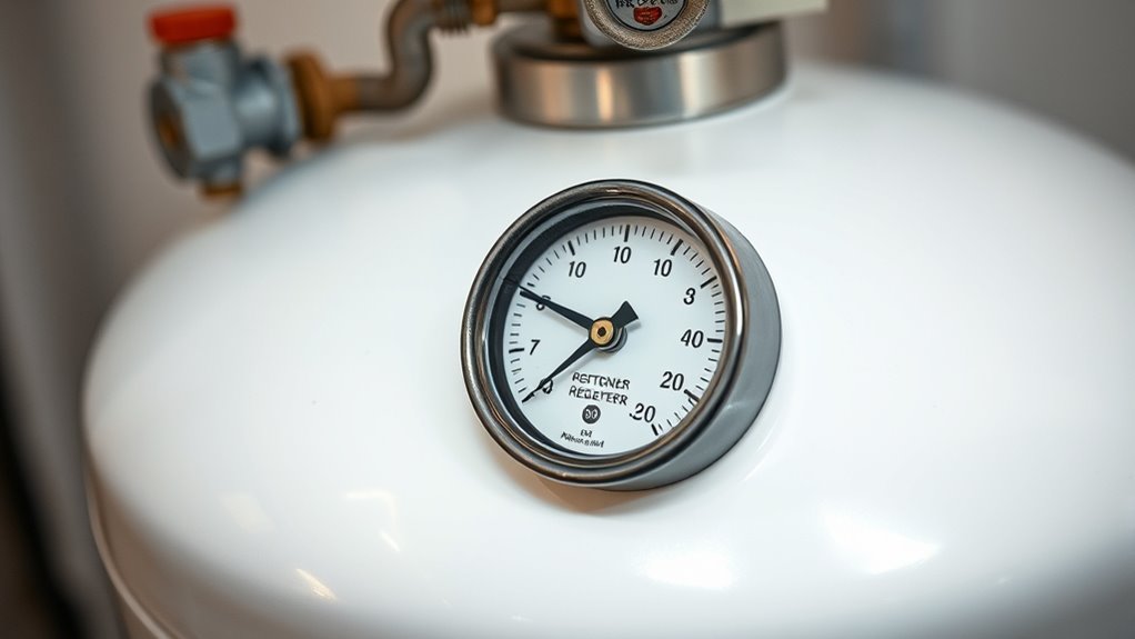 monitor salt and mineral buildup