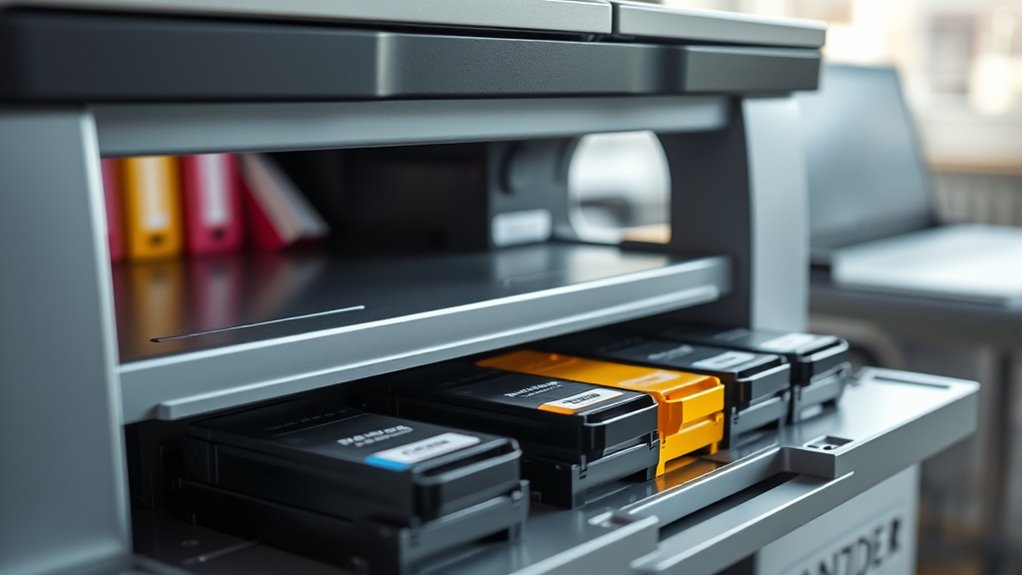monitor toner levels regularly