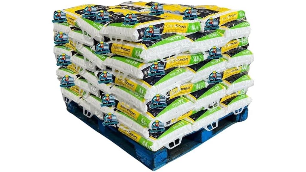 morton salt pellets pallet