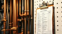 noisy pipes post repair checklist