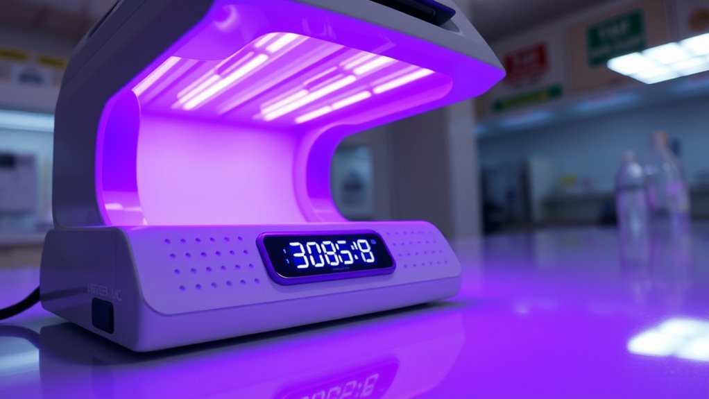 optimal uv disinfection timing